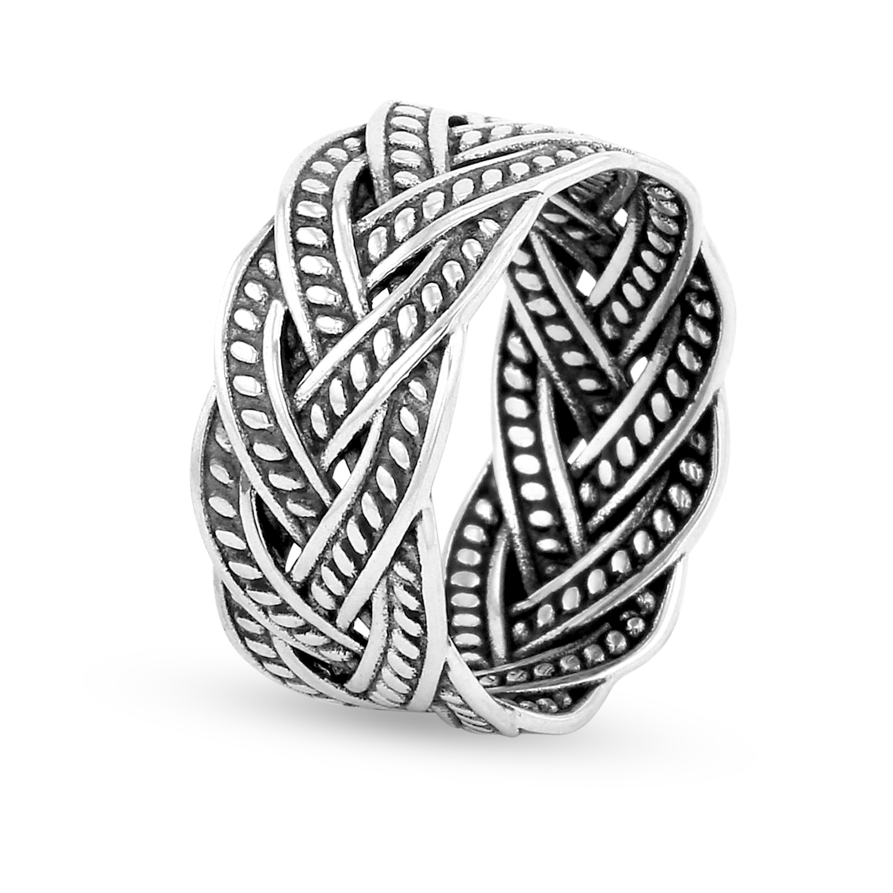 Bague en Argent 925 oxydé - Maison Di Giorgio