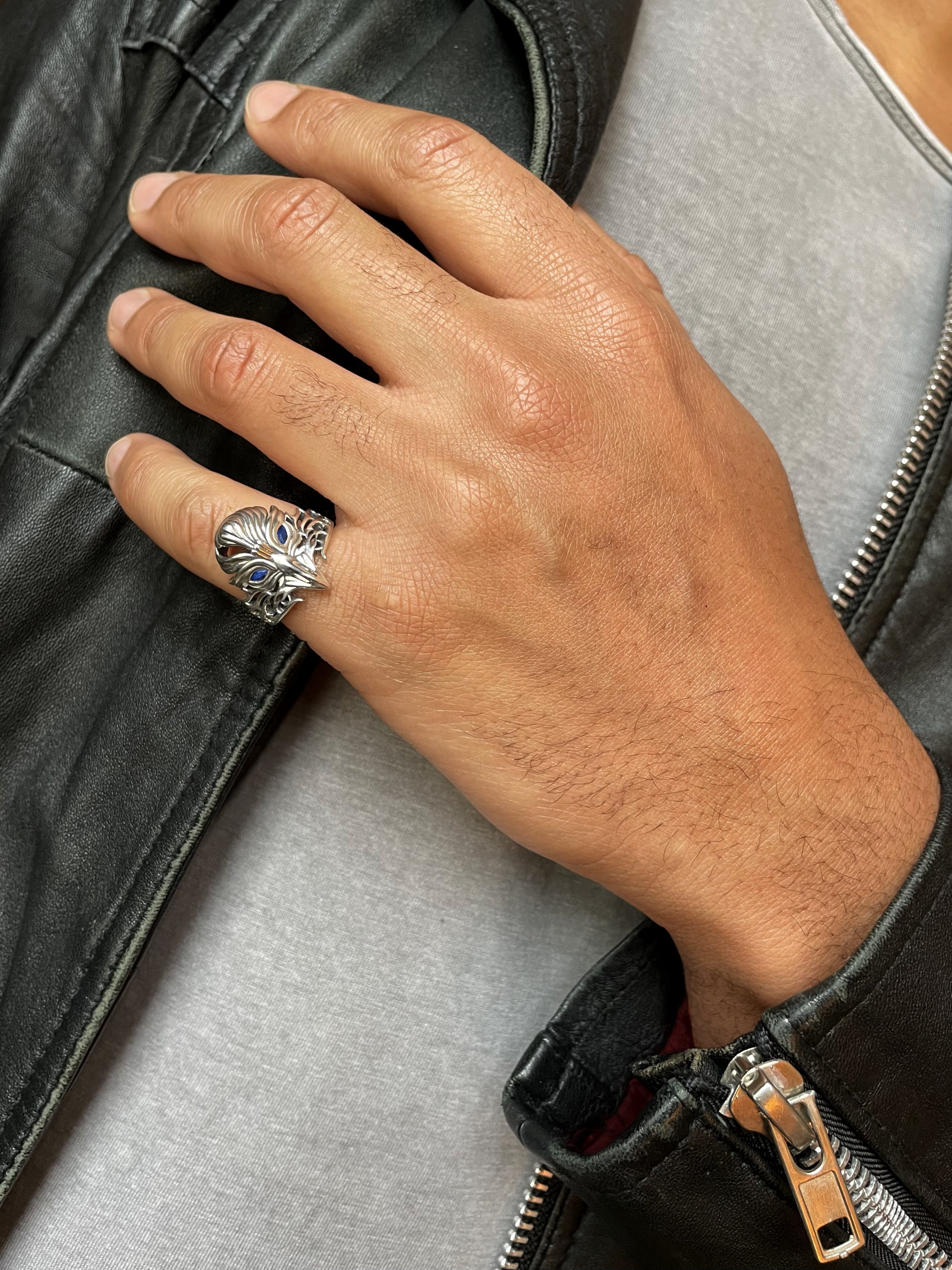 Bague en Argent 925 assemblée de oxyde de zirconium - Maison Di Giorgio