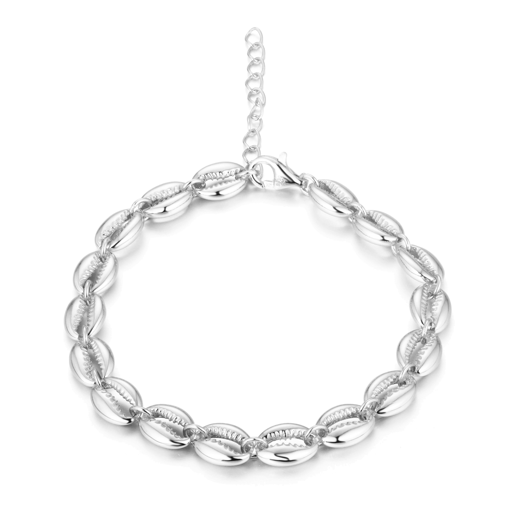 Bracelet en Argent 925 plaqué Rhodium - Maison Di Giorgio
