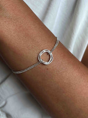 Bracelet en Argent 925 plaqué Rhodium - Maison Di Giorgio