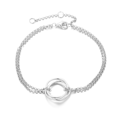 Bracelet en Argent 925 plaqué Rhodium - Maison Di Giorgio