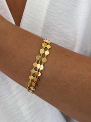 Bracelet en Argent 925 doré Or jaune 18k - Maison Di Giorgio