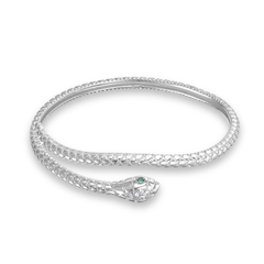 Bracelet en Argent 925 rhodié assemblée d'Oxyde de zirconium - Maison Di Giorgio