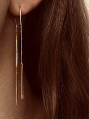 Boucles d'oreilles en Argent 925 doré Or rose 18k - Maison Di Giorgio