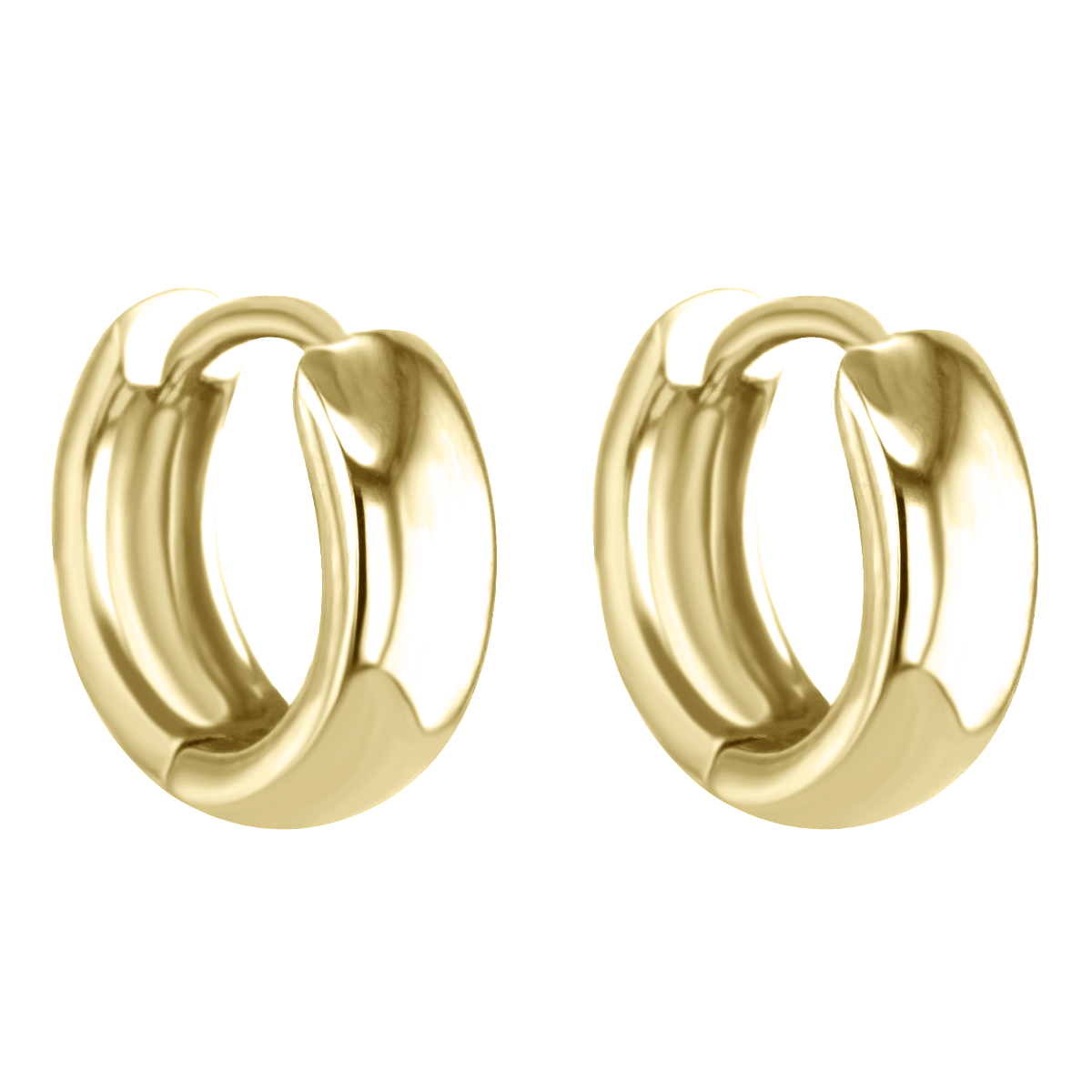 Boucles d'oreilles en Argent 925 doré Or jaune 18k - Maison Di Giorgio