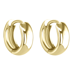 Boucles d'oreilles en Argent 925 doré Or jaune 18k - Maison Di Giorgio