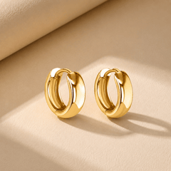 Boucles d'oreilles en Argent 925 doré Or jaune 18k - Maison Di Giorgio