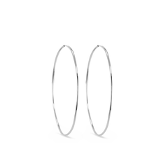 Boucles d'oreilles en Argent 925 plaqué Rhodium - Maison Di Giorgio