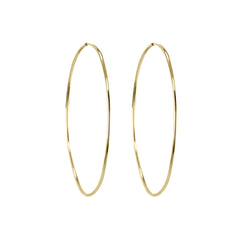 Boucles d'oreilles en Argent 925 doré Or jaune 18k - Maison Di Giorgio