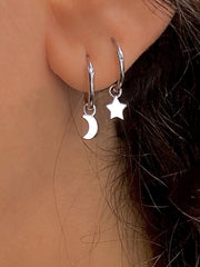 Boucles d'oreilles en Argent 925 plaqué Rhodium - Maison Di Giorgio