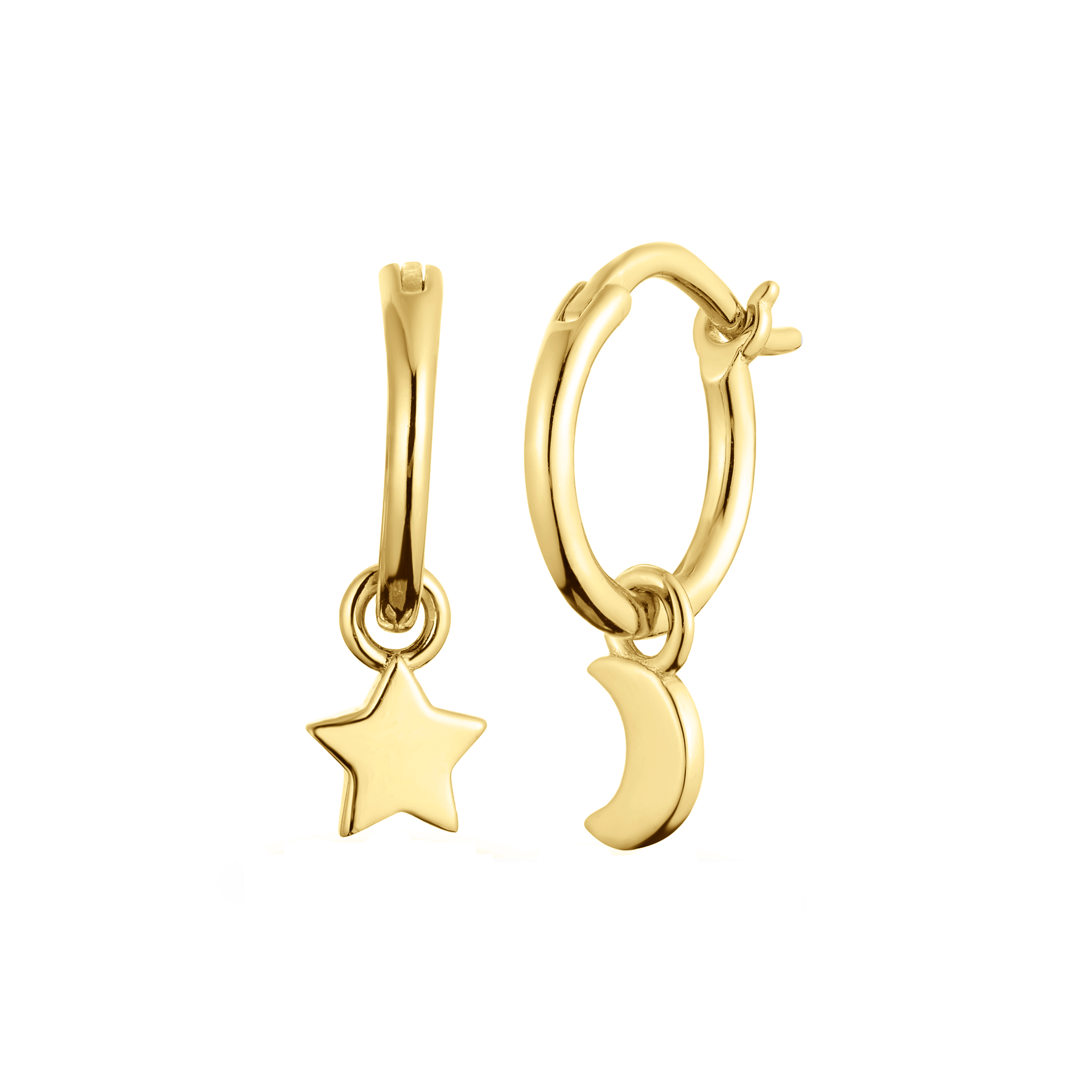 Boucles d'oreilles en Argent 925 doré Or jaune 18k - Maison Di Giorgio