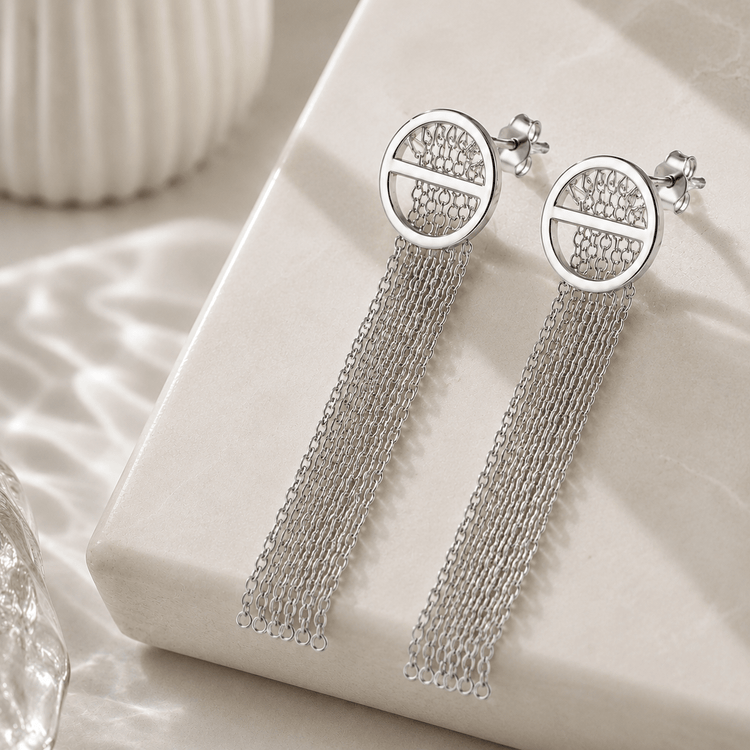 Boucles d'oreilles Argentées - Maison Di Giorgio