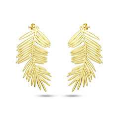 Boucles d'oreilles en Argent 925 doré Or jaune 18k - Maison Di Giorgio