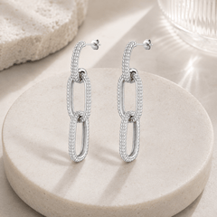 Boucles d'oreilles en argent 925 - Maison Di Giorgio