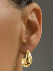 Boucles d'oreilles en Argent 925 doré Or jaune 18k - Maison Di Giorgio