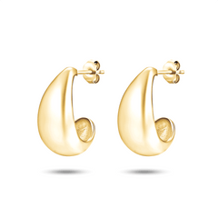 Boucles d'oreilles en Argent 925 doré Or jaune 18k - Maison Di Giorgio