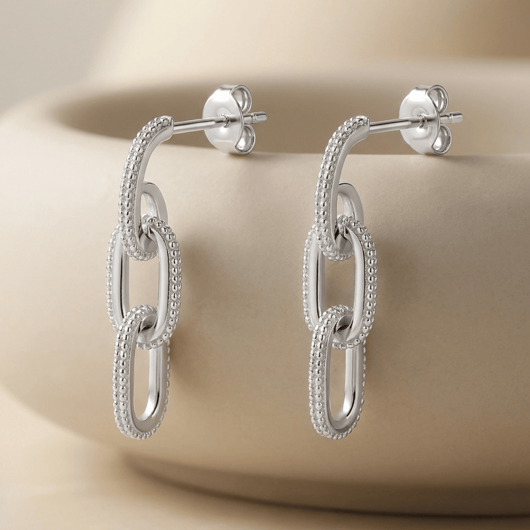 Boucles d'oreilles Éclat d'Argent - Maison Di Giorgio