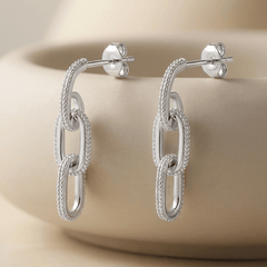 Boucles d'oreilles Éclat d'Argent - Maison Di Giorgio