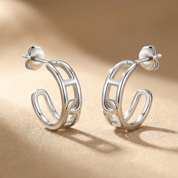 Boucles d'oreilles Éclat d'Argent - Maison Di Giorgio