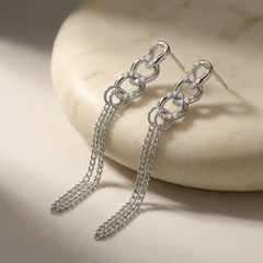 Boucles d'oreilles Éclat d'Argent - Maison Di Giorgio