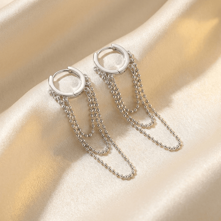 Boucles d'oreilles Éclat d'Argent - Maison Di Giorgio