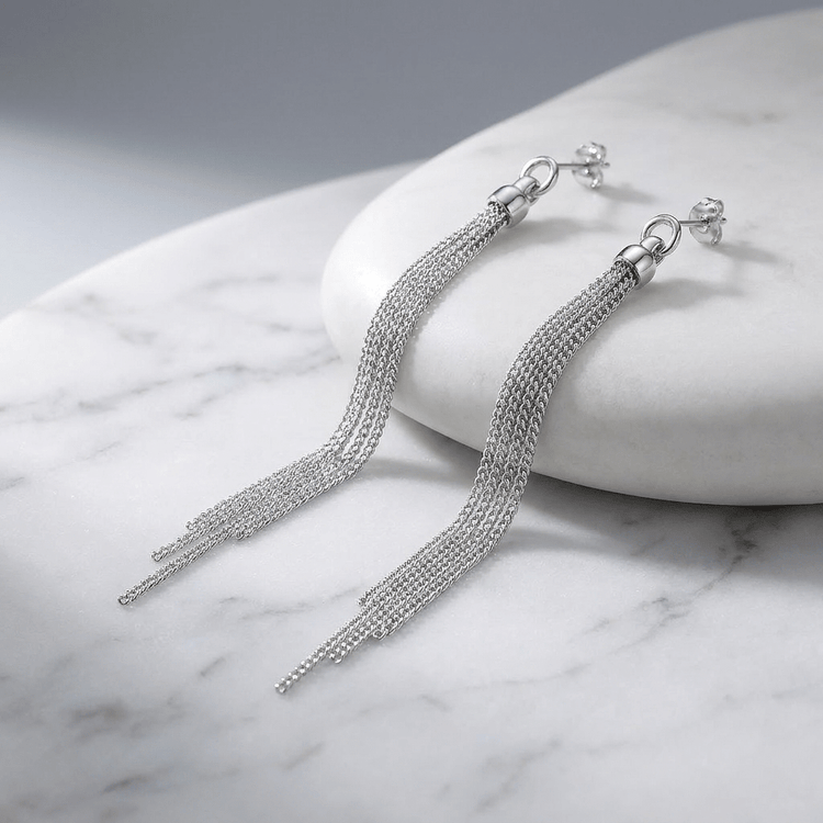 Boucles d'oreilles Éclat d'Argent - Maison Di Giorgio