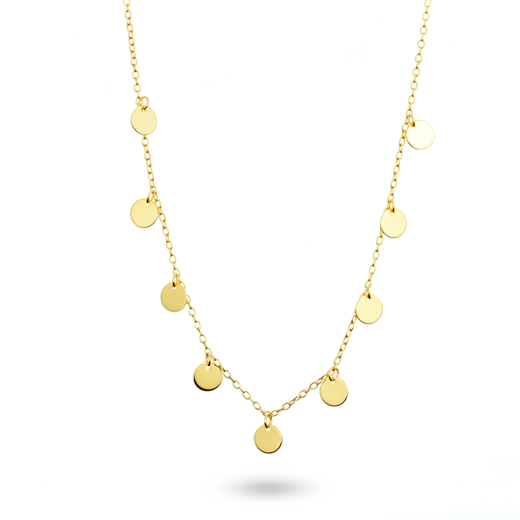 Collier en Argent 925 doré Or jaune 18k - Maison Di Giorgio