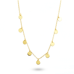Collier en Argent 925 doré Or jaune 18k - Maison Di Giorgio