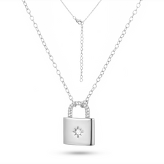 Collier en Argent 925 assemblé d'Oxyde de zirconium - Maison Di Giorgio