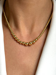 Collier en Argent 925 doré Or jaune 18k - Maison Di Giorgio