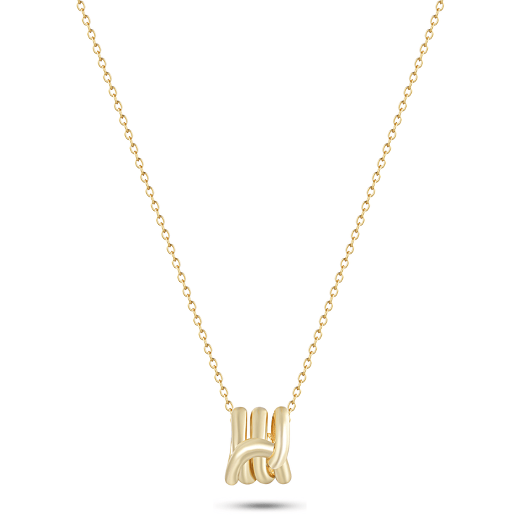 Collier en Argent 925 doré Or jaune 18k - Maison Di Giorgio