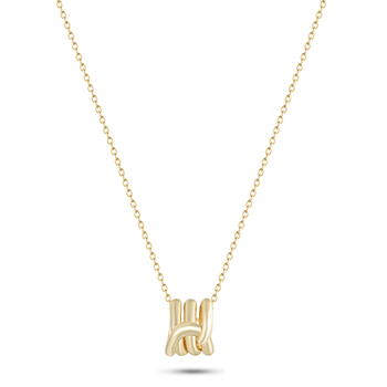 Collier en Argent 925 doré Or jaune 18k - Maison Di Giorgio