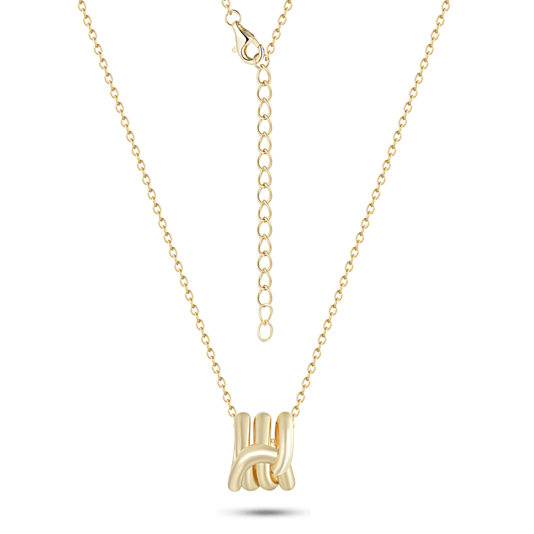 Collier en Argent 925 doré Or jaune 18k - Maison Di Giorgio