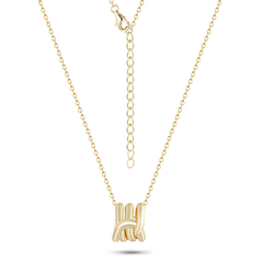 Collier en Argent 925 doré Or jaune 18k - Maison Di Giorgio