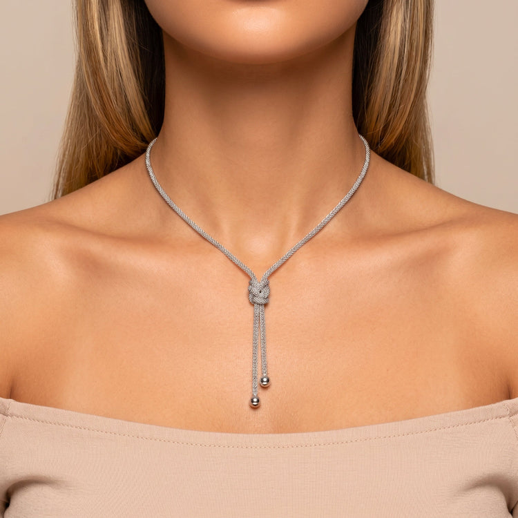 Collier Lasso- Argent 925 - Maison Di Giorgio