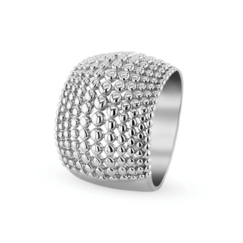 Bague en Argent 925 plaqué Rhodium - Maison Di Giorgio