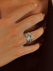 Bague en Argent 925 plaqué Rhodium - Maison Di Giorgio