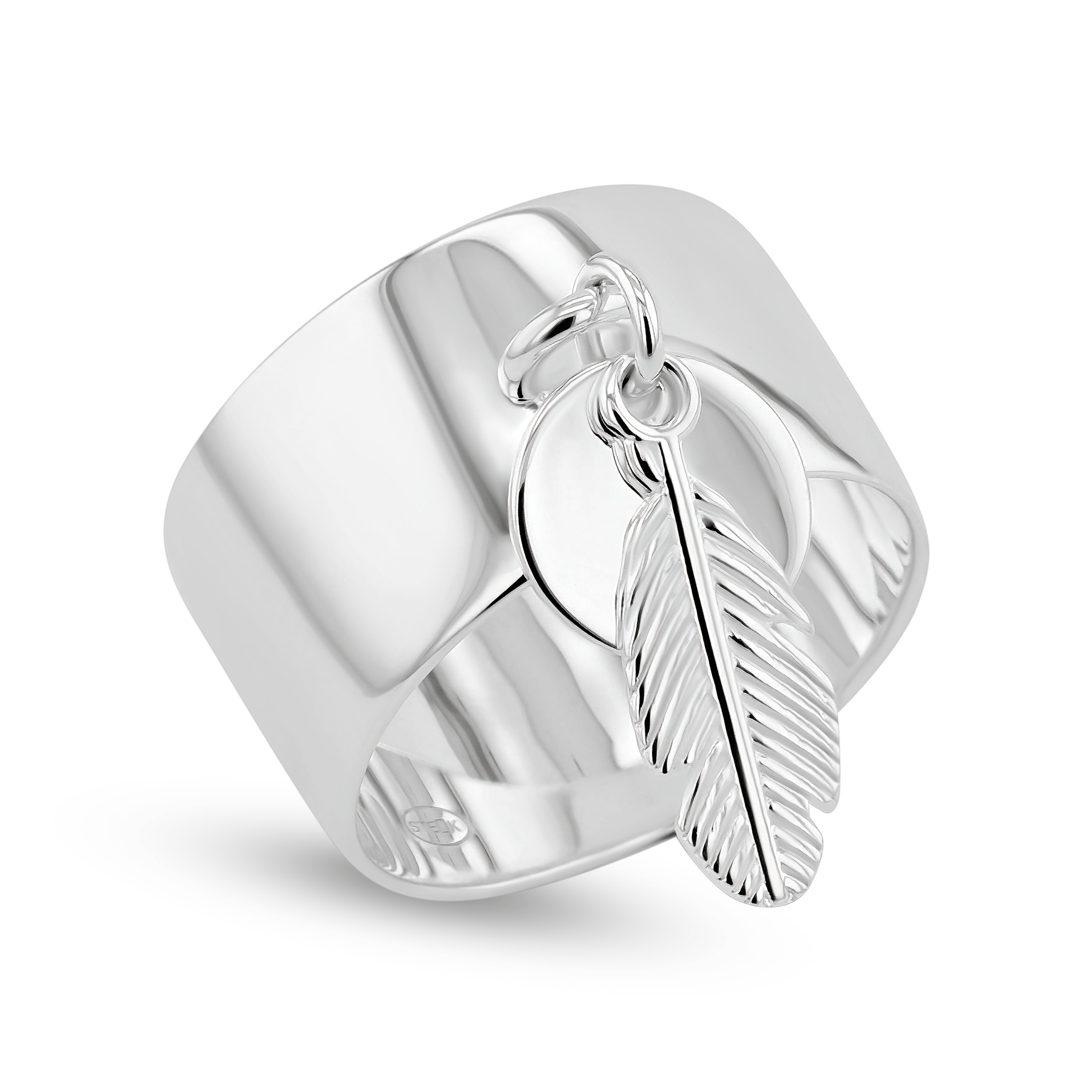 Bague en Argent 925 plaqué Rhodium - Maison Di Giorgio