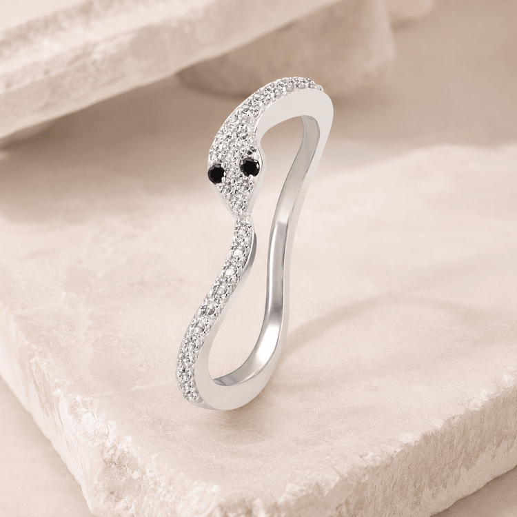 Bague - Argent 925, Oxyde de zirconium - Maison Di Giorgio
