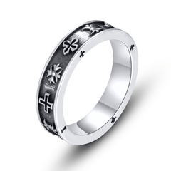 Bague en Argent 925 oxydé - Maison Di Giorgio