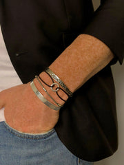 Bracelet Argent 925 oxydé - Maison Di Giorgio