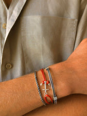 Bracelet en Argent 925 oxydé - Maison Di Giorgio