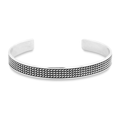 Bracelet Argent 925 oxydé - Maison Di Giorgio