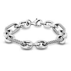 Bracelet en argent 925 oxydé - Maison Di Giorgio