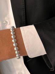 Bracelet perles en Argent 925 - Maison Di Giorgio