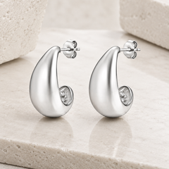 Boucles d'oreilles Argentées