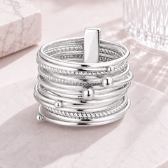 Bague Argentée