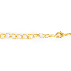 Bracelet doré Or jaune 18k assemblé d'Amazonite - Maison Di Giorgio