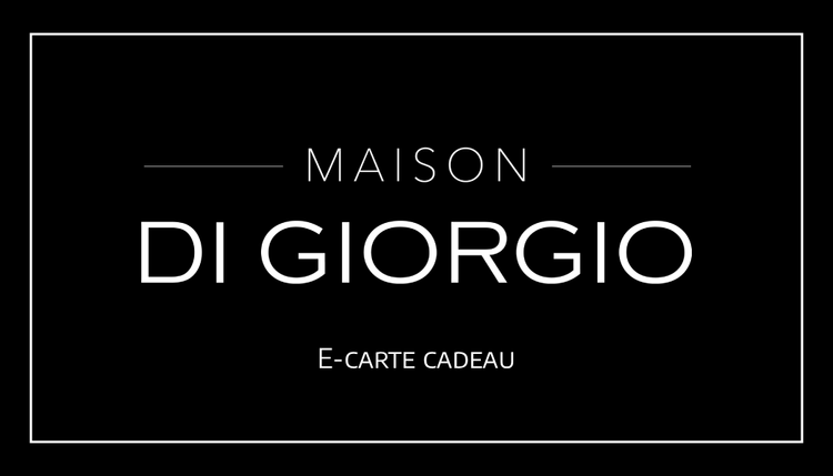 Carte Cadeau de Noël - 50€ - Maison Di Giorgio