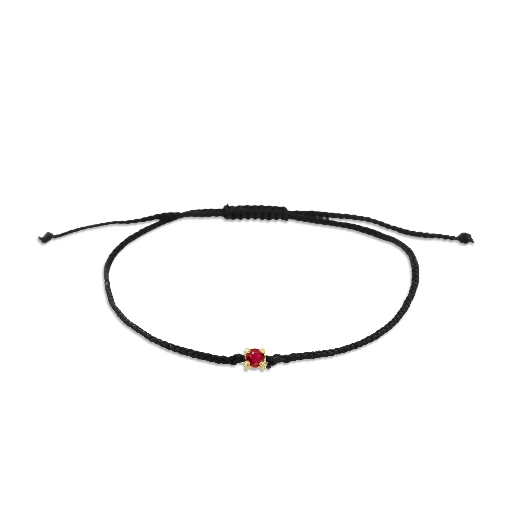 Bracelet en Or jaune 9k assemblé de Rubis - Maison Di Giorgio